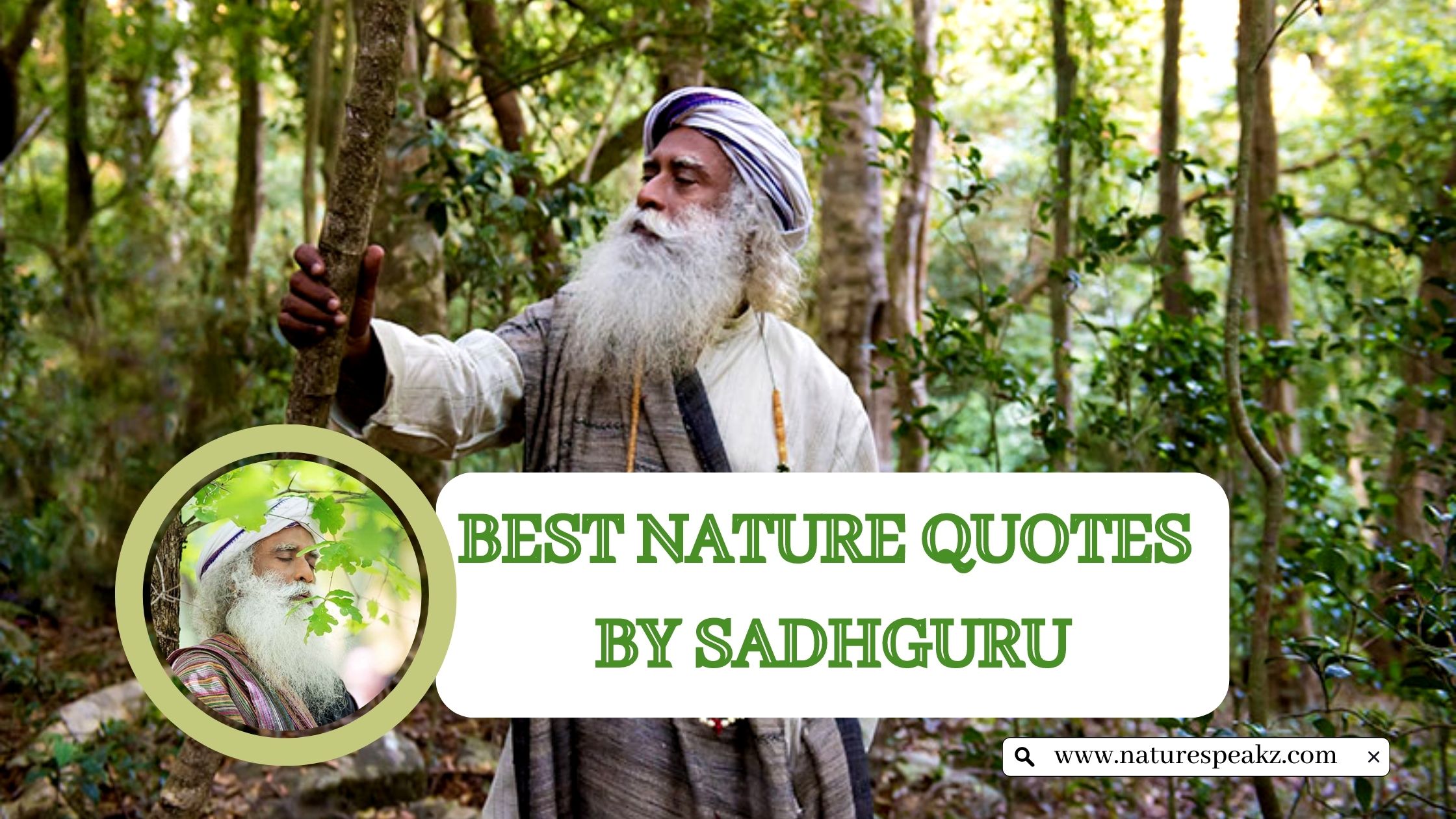 Best Nature Quotes by Sadhguru