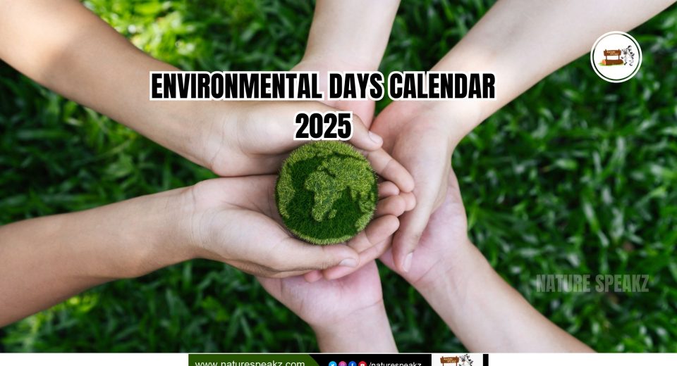 Environmental Days Calendar 2025